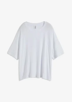 Camiseta oversize de viscosa fluida