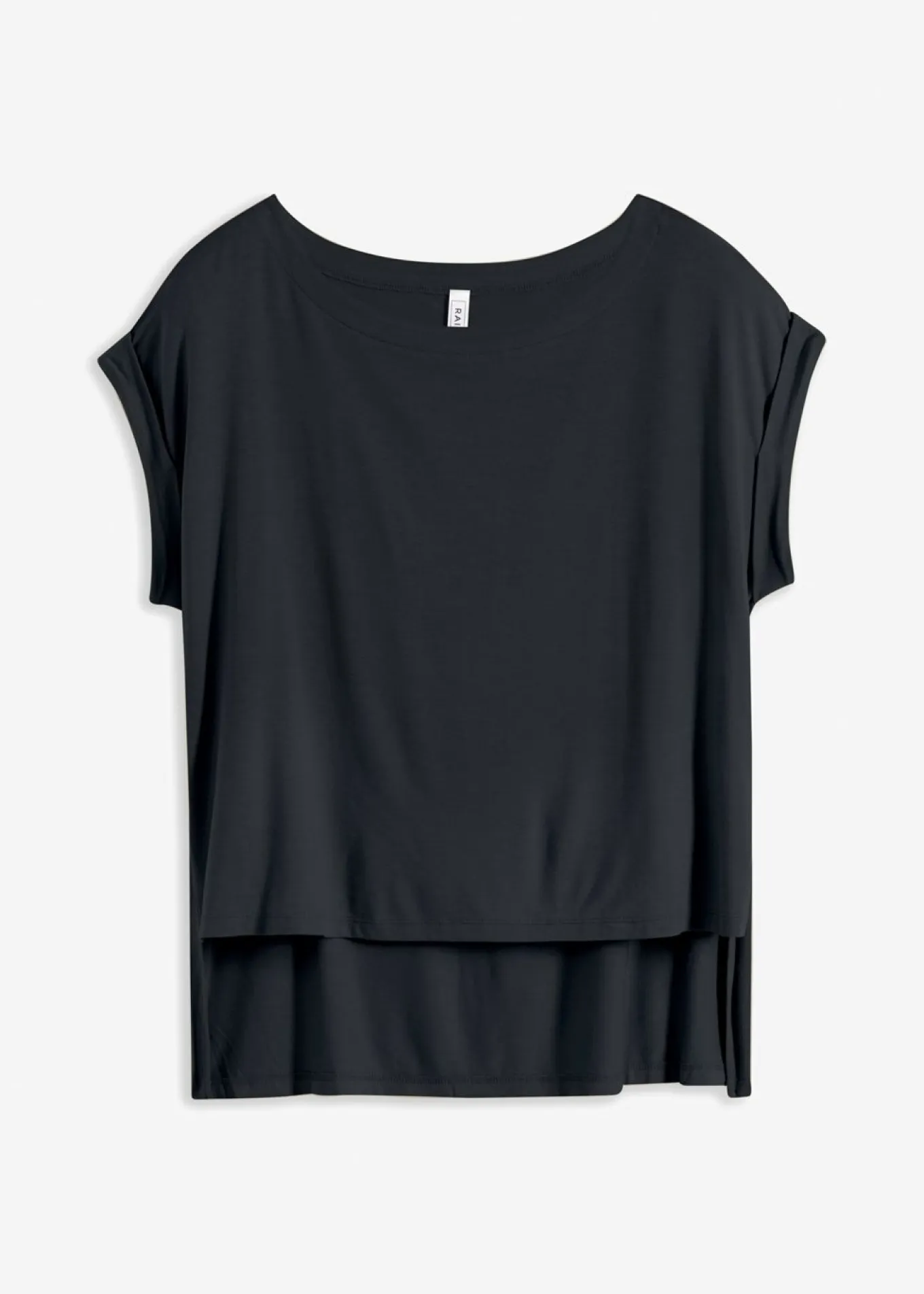 Camiseta oversize de viscosa fluida