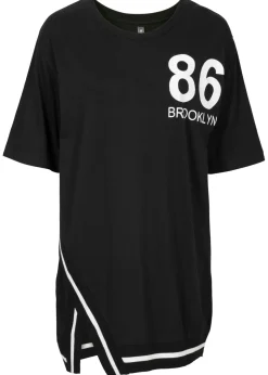 Camiseta oversize en mezcla de viscosa suave