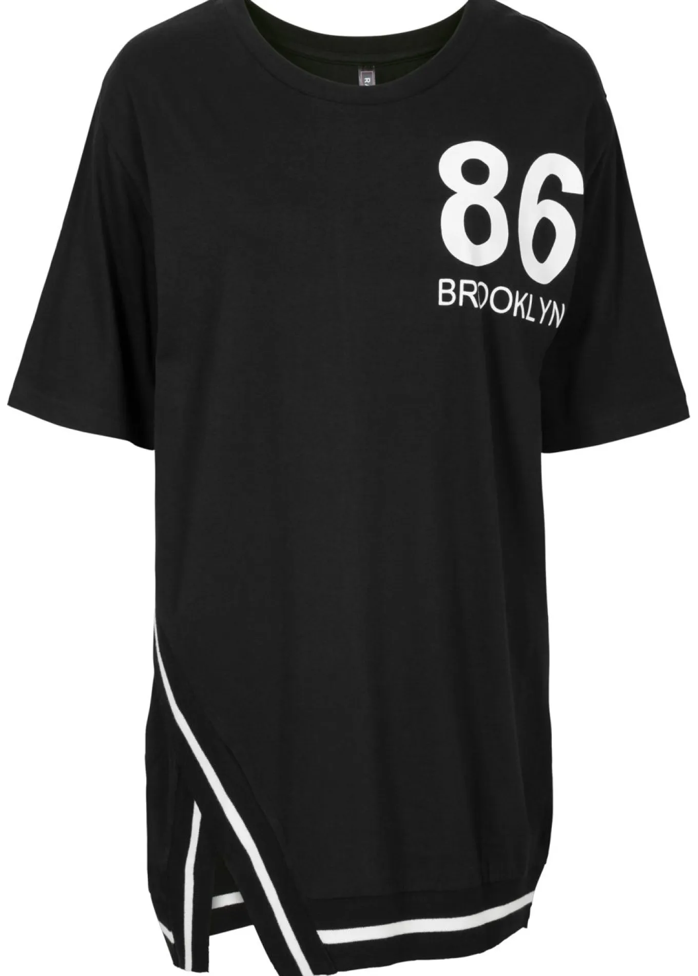 Camiseta oversize en mezcla de viscosa suave