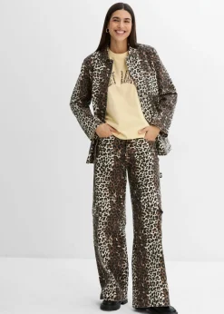 Camiseta oversize en suave mezcla de algodón