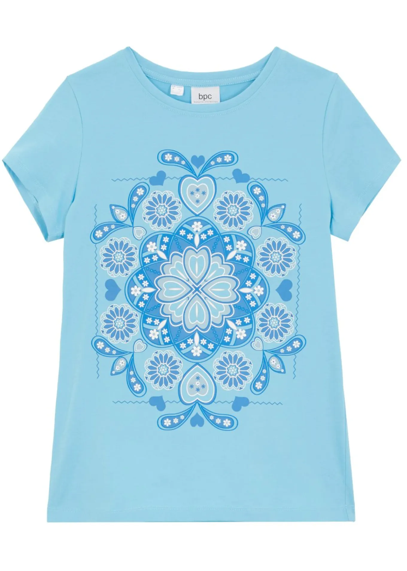 Camiseta para niñas de algodón orgánico
