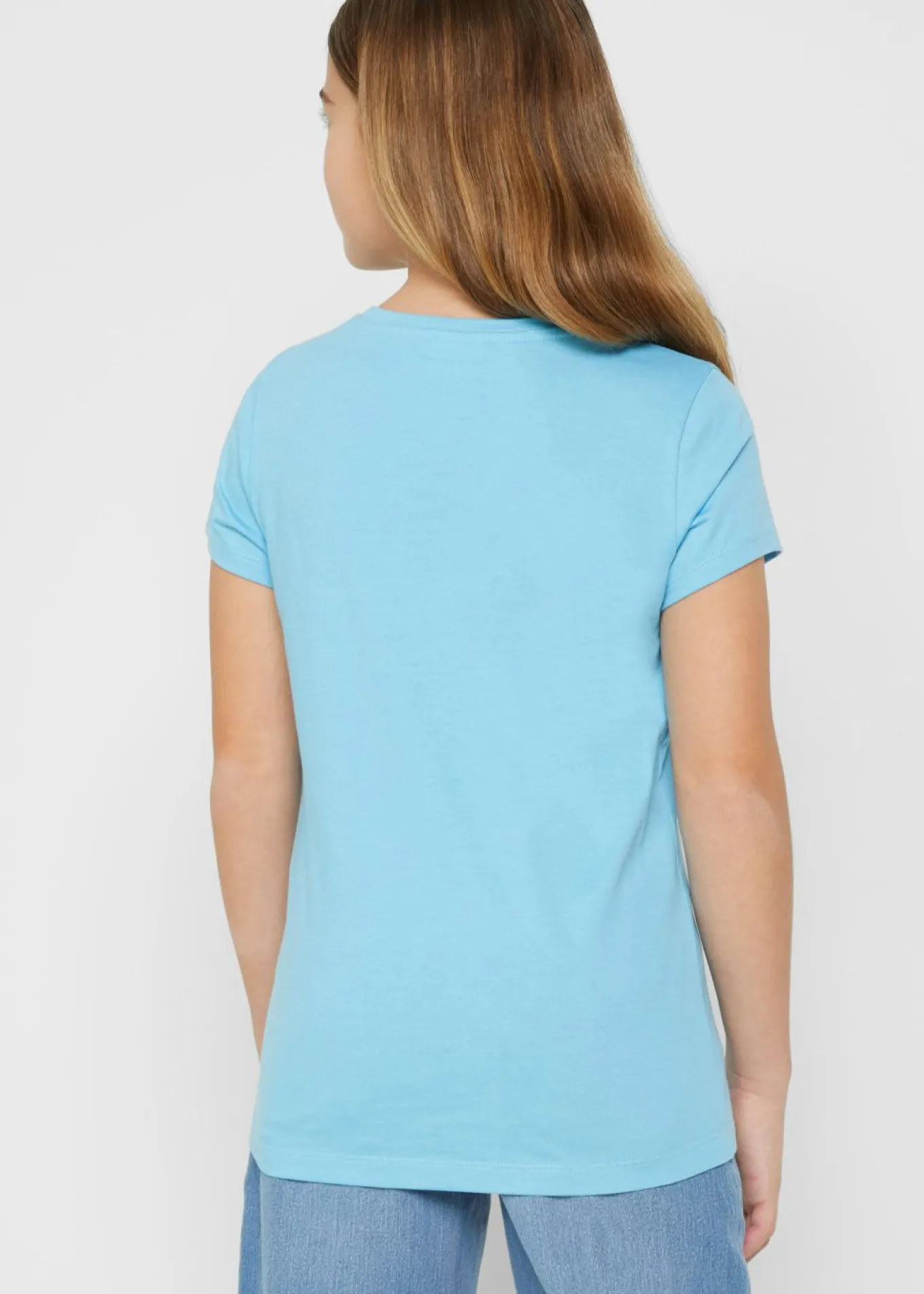 Camiseta para niñas de algodón orgánico