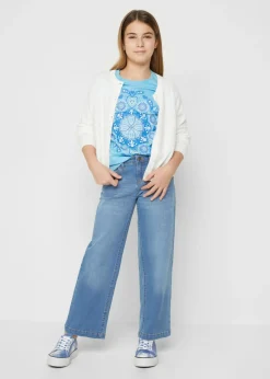 Camiseta para niñas de algodón orgánico