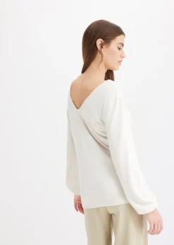 Camiseta polar con perlas