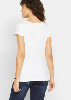 Camiseta premamá básica de algodón orgánico (2 unidades)