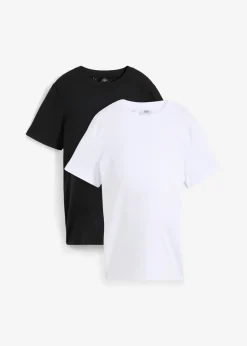 Camiseta premamá de algodón orgánico (2 unidades)