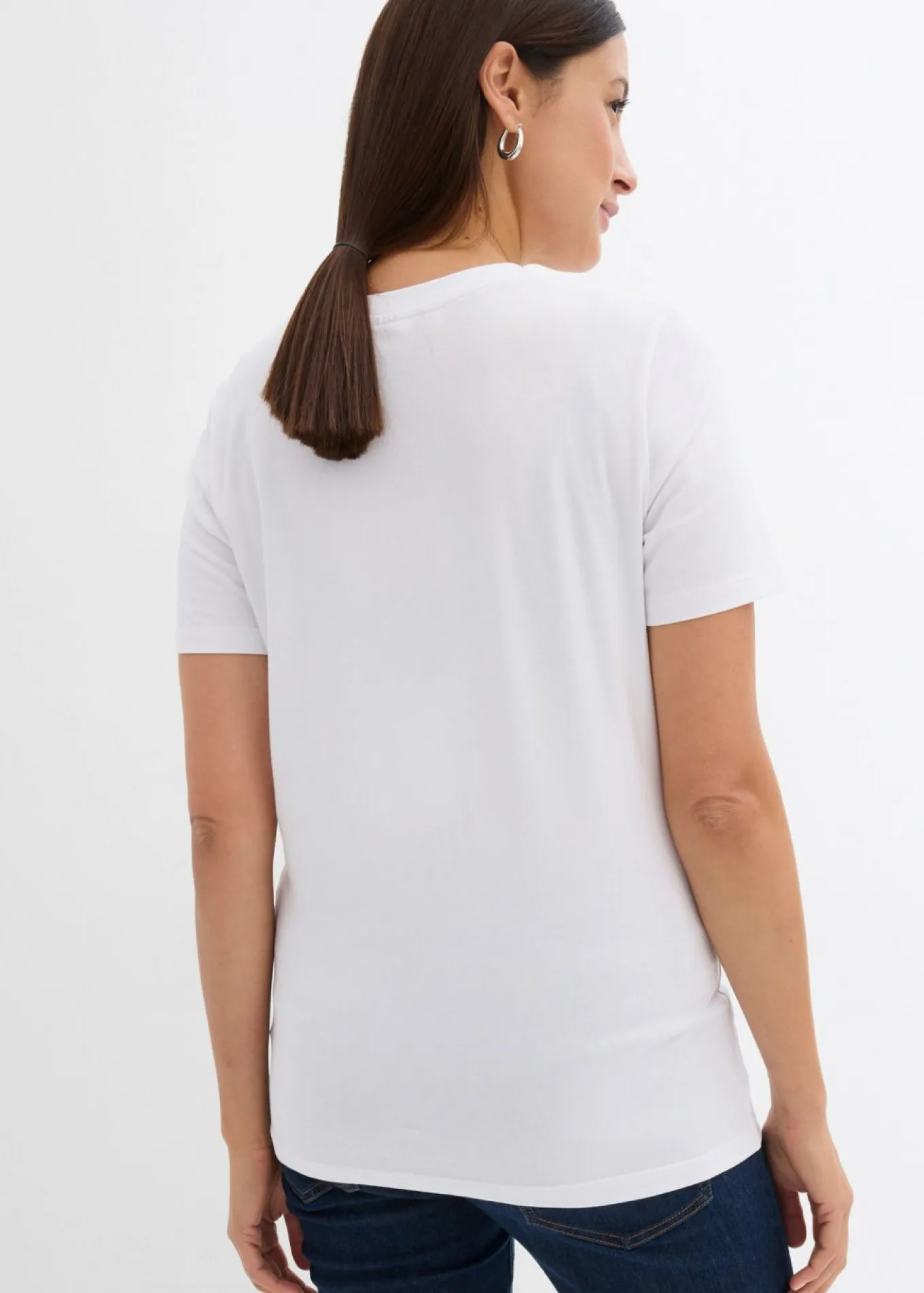 Camiseta premamá de algodón orgánico (2 unidades)