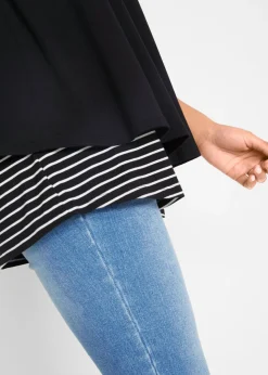 Camiseta premamá y de lactancia 2 en 1 de viscosa