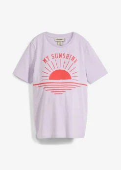 Camiseta premamá y de lactancia 2 en 1 de algodón orgánico
