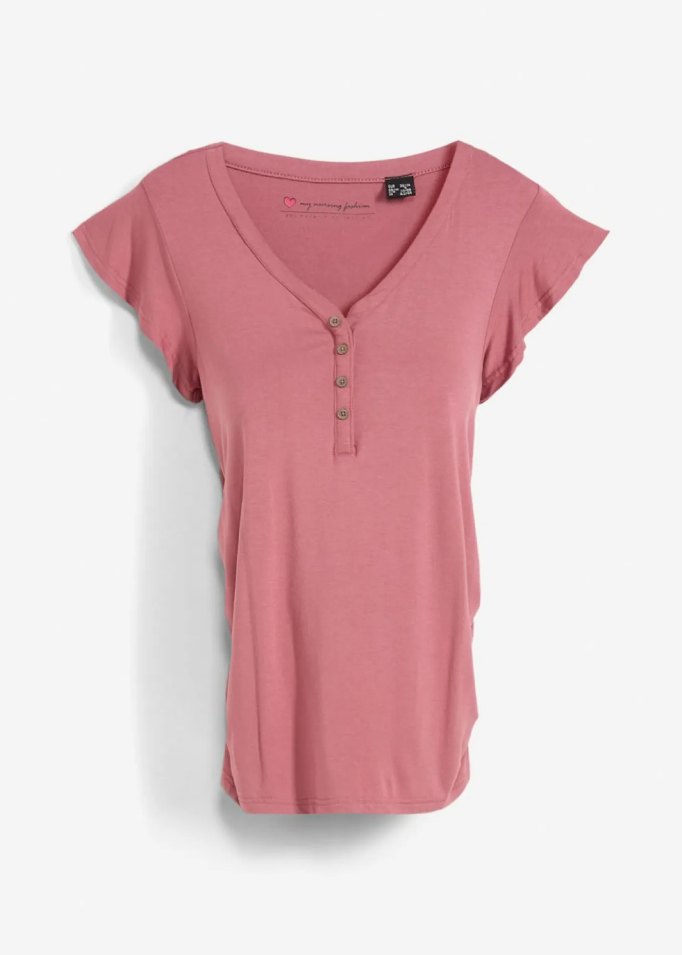 Camiseta premamá/de lactancia con viscosa sostenible