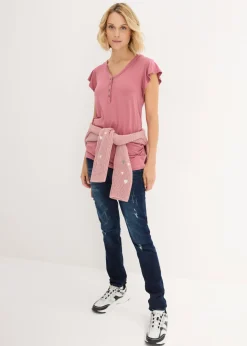 Camiseta premamá/de lactancia con viscosa sostenible
