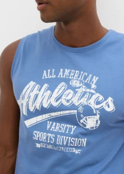 Camiseta sin mangas (2 unidades) de algodón puro