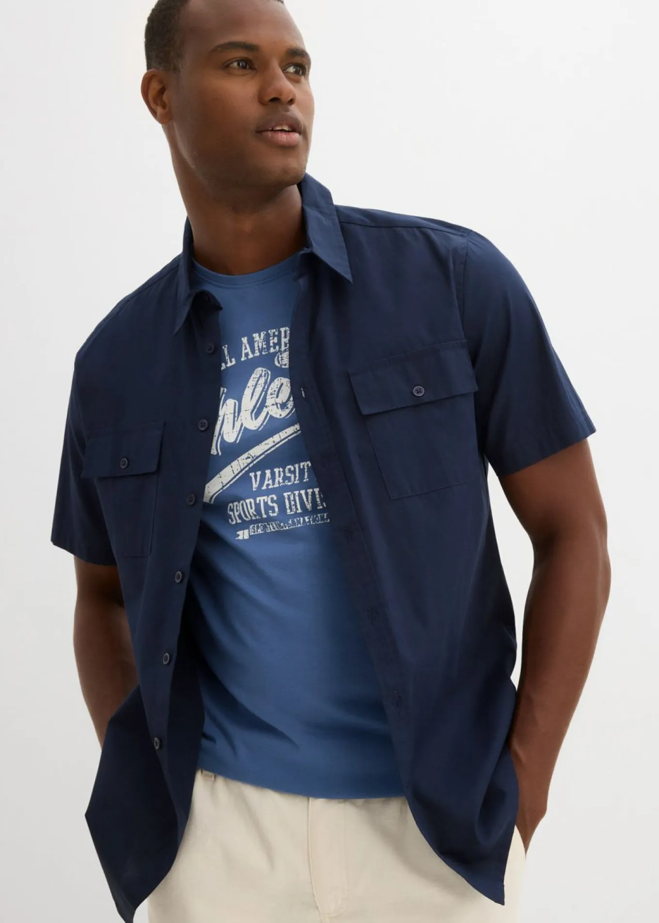 Camiseta sin mangas (2 unidades) de algodón puro