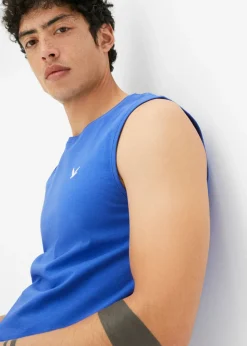 Camiseta sin mangas (2 unidades) de algodón orgánico puro