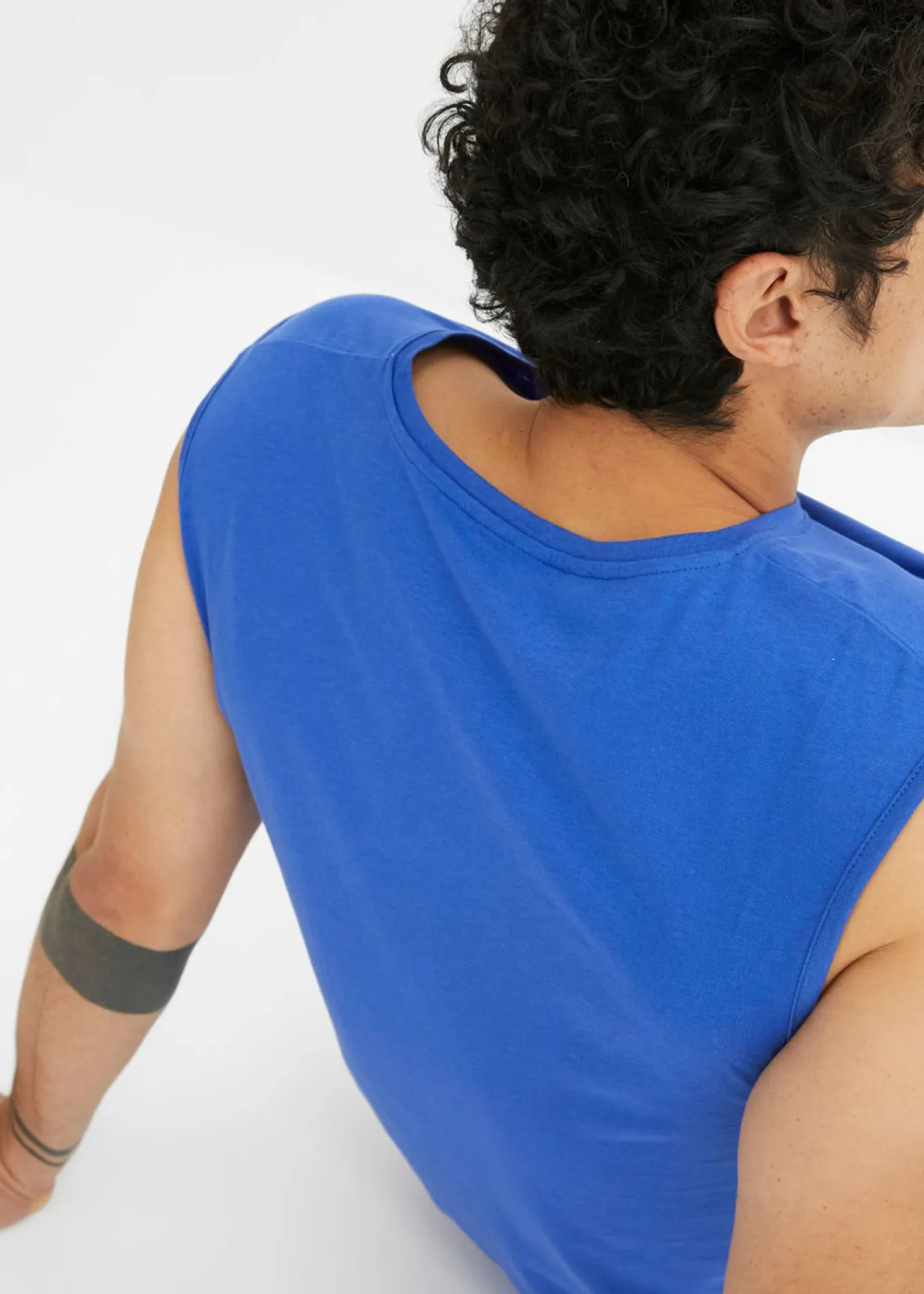 Camiseta sin mangas (2 unidades) de algodón orgánico puro