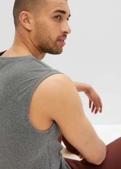 Camiseta sin mangas (2 unidades) de algodón puro