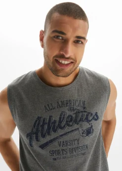 Camiseta sin mangas (2 unidades) de algodón puro