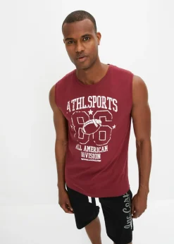 Camiseta sin mangas (2 unidades) de algodón puro