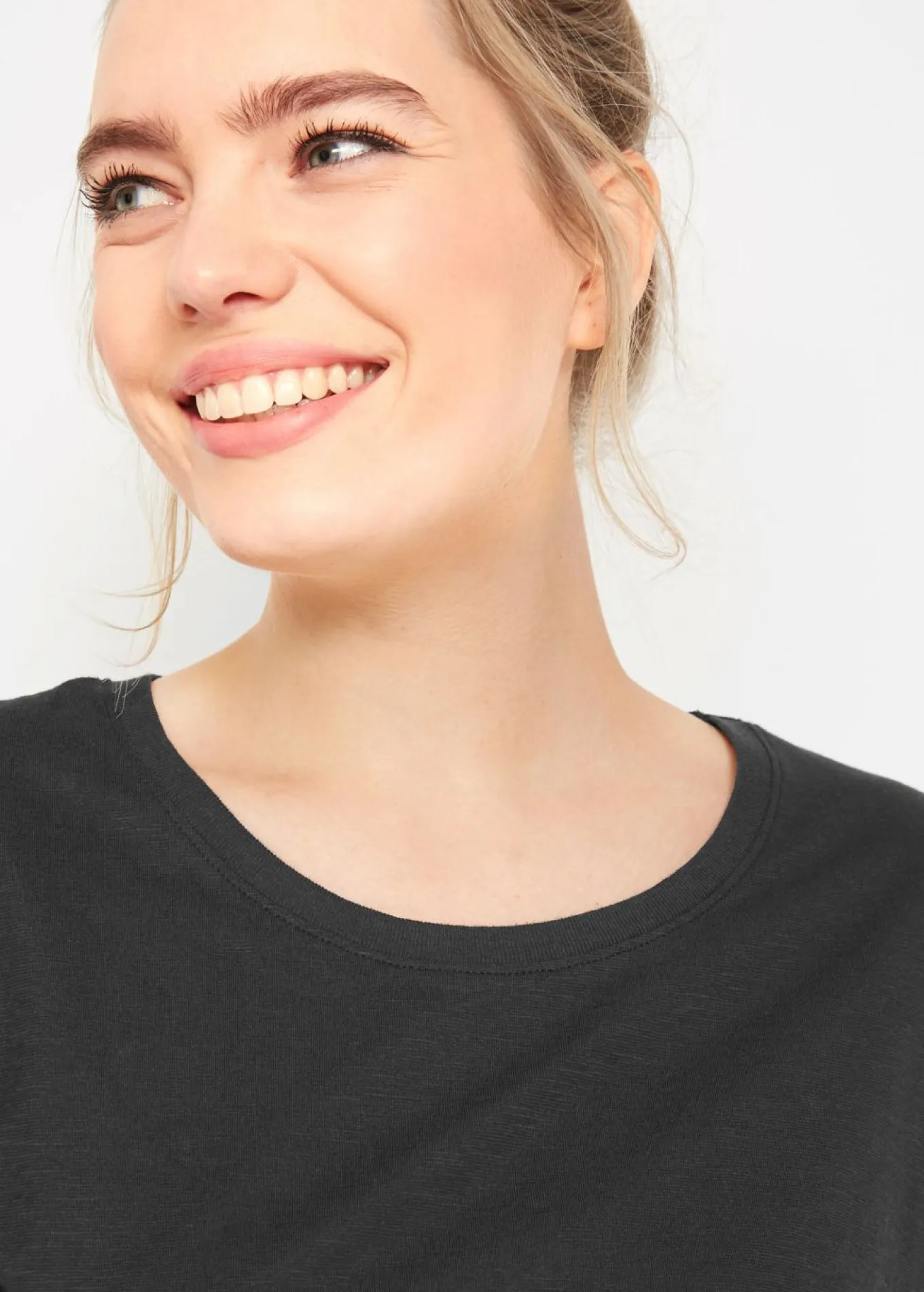 Camiseta tipo boxy