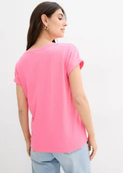 Camiseta tipo boxy