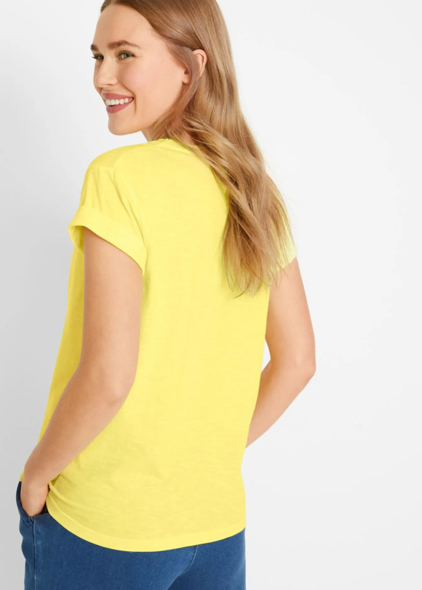 Camiseta tipo boxy