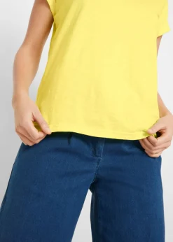 Camiseta tipo boxy