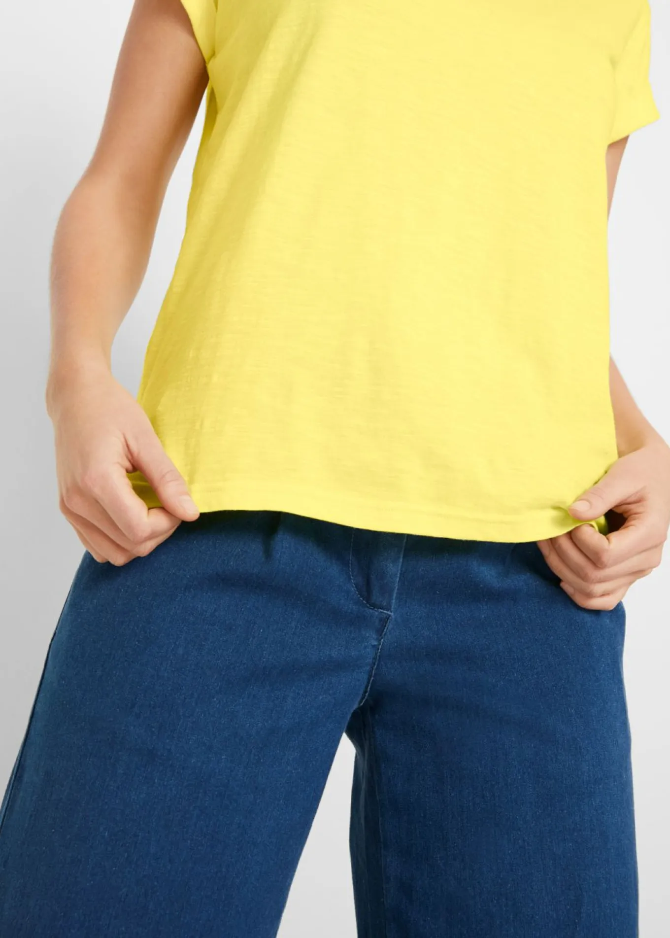 Camiseta tipo boxy