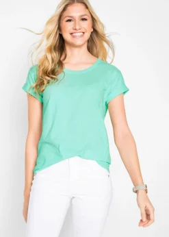 Camiseta tipo boxy