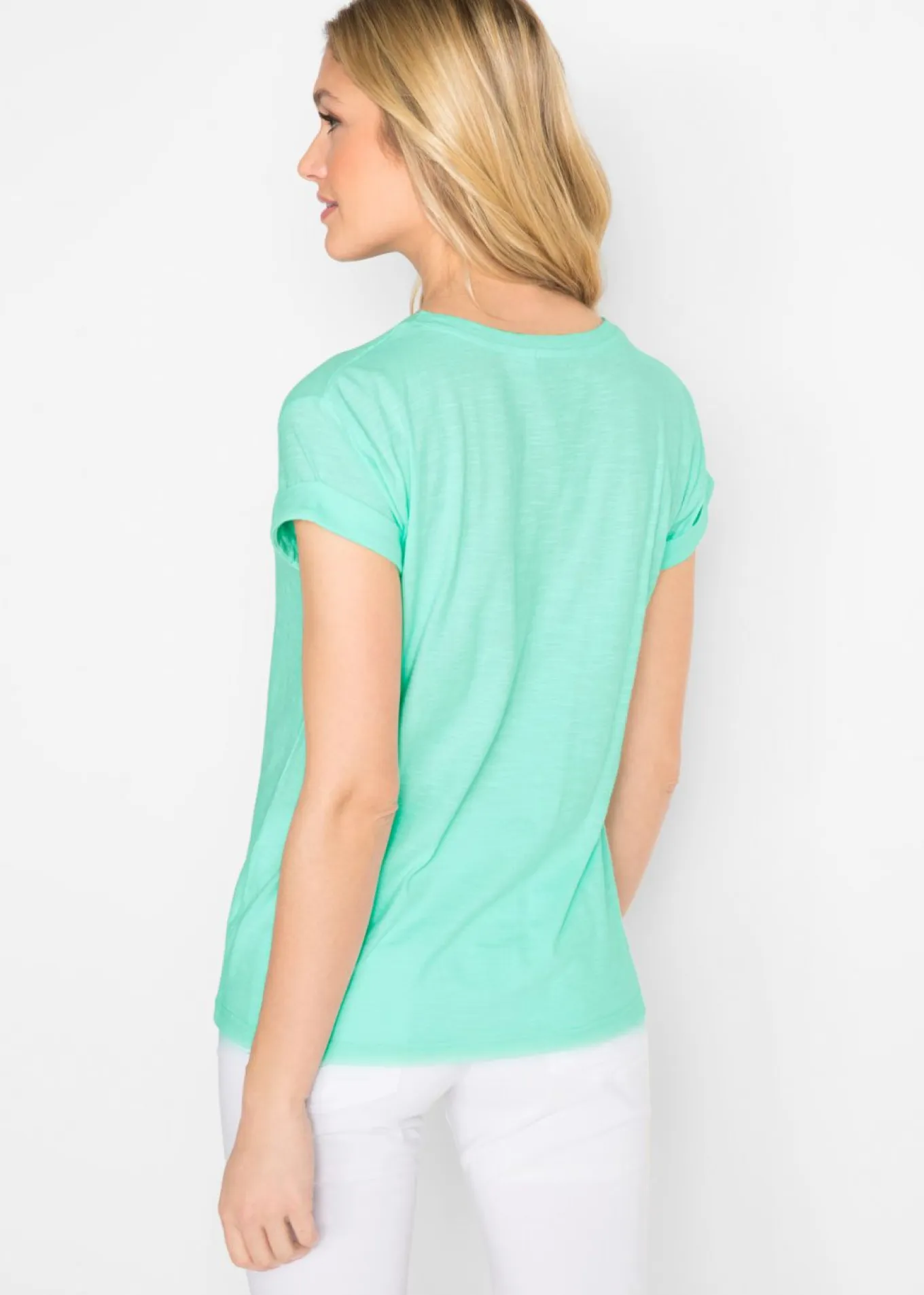 Camiseta tipo boxy