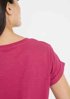 Camiseta tipo boxy