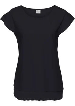 Camiseta tipo boxy de algodón