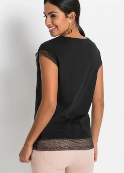 Camiseta tipo boxy de algodón