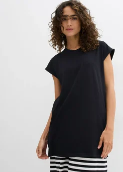 Camiseta tipo boxy de algodón orgánico puro