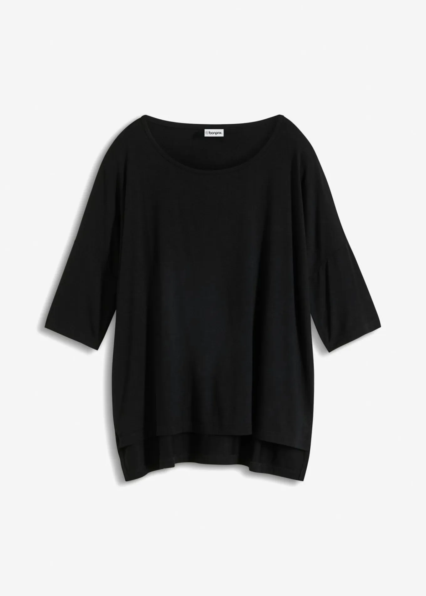 Camiseta tipo boxy de mezcla de viscosa suave