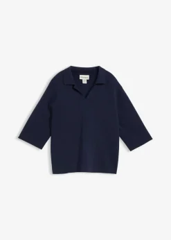 Camiseta tipo polo de punto