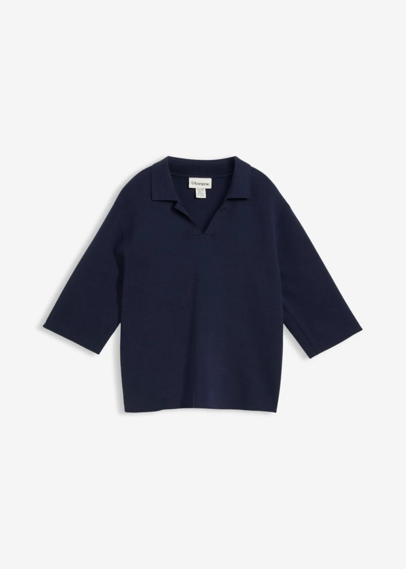 Camiseta tipo polo de punto