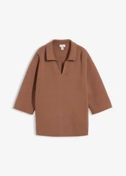 Camiseta tipo polo de punto