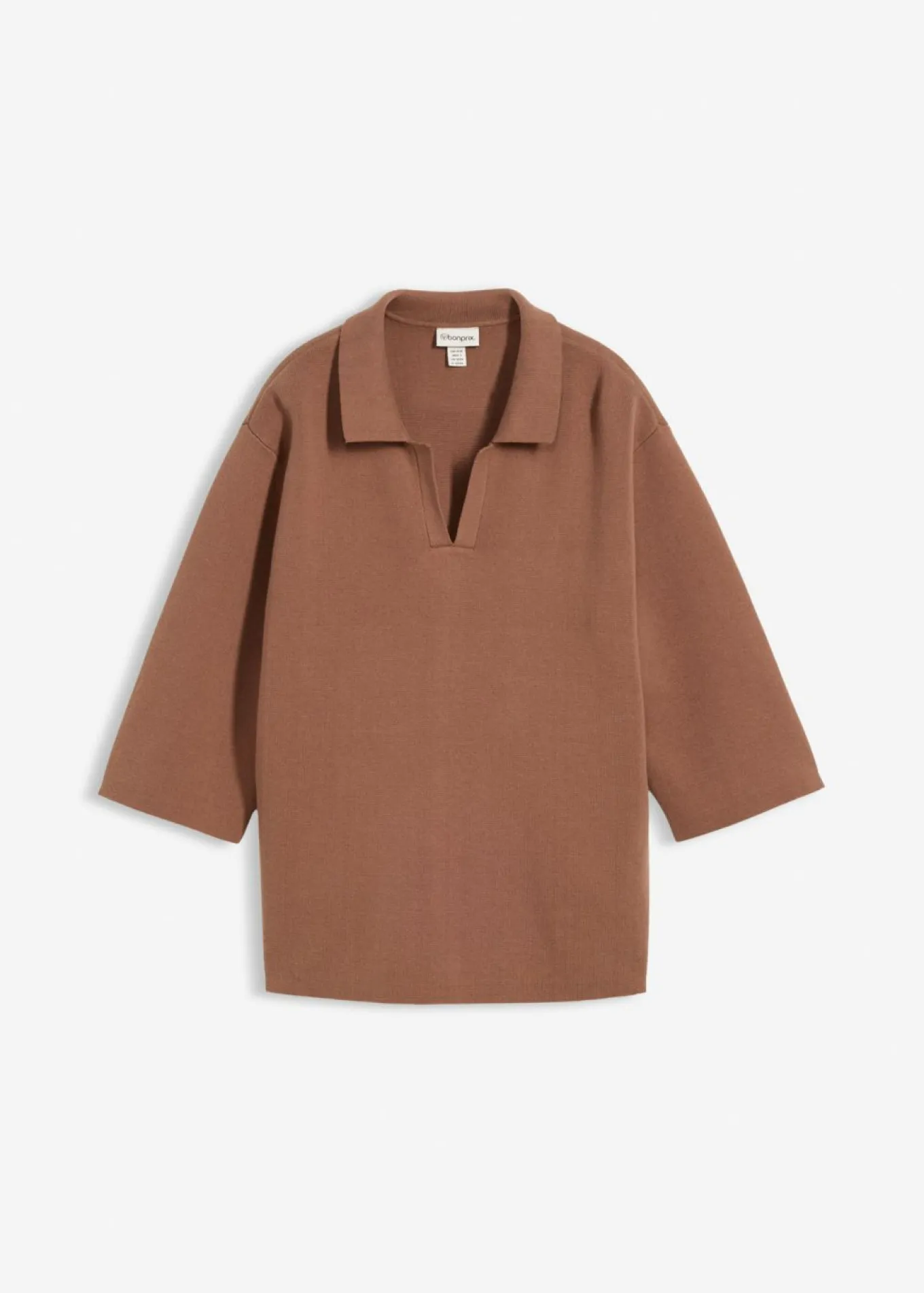 Camiseta tipo polo de punto