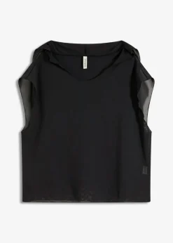 Camiseta transparente con capucha para la playa