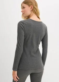 Camiseta térmica de canalé