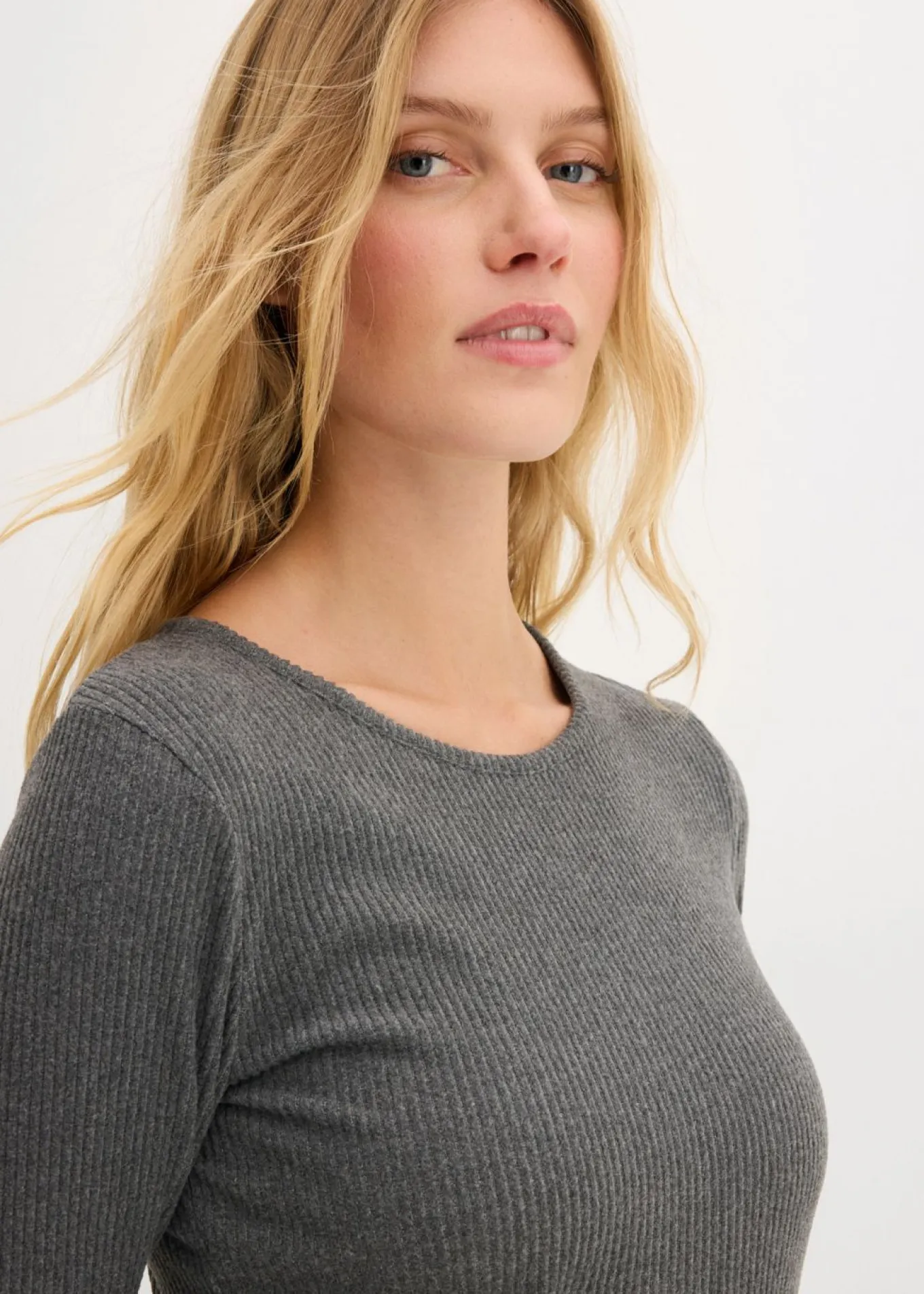 Camiseta térmica de canalé