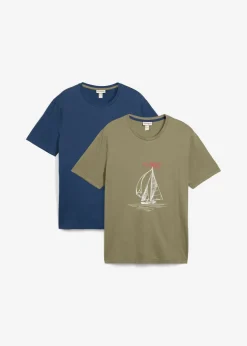 Camiseta (2 unidades) de algodón orgánico puro