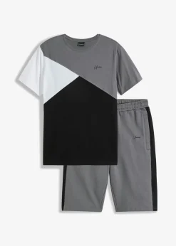 Camiseta y bermudas de chándal (2 piezas)