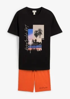 Camiseta y bermudas de chándal (2 piezas)
