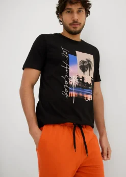 Camiseta y bermudas de chándal (2 piezas)