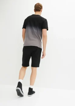Camiseta y bermudas de chándal (2 piezas) de algodón puro