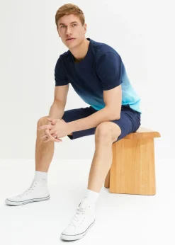 Camiseta y bermudas de chándal (2 piezas) de algodón puro