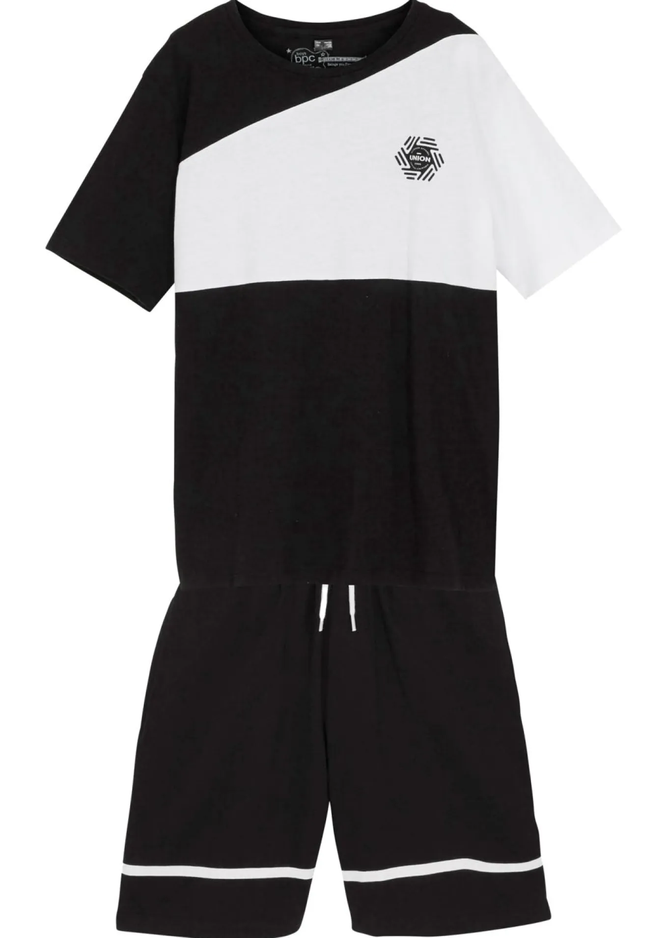 Camiseta y pantalón corto (2 piezas)