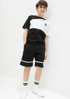 Camiseta y pantalón corto (2 piezas)